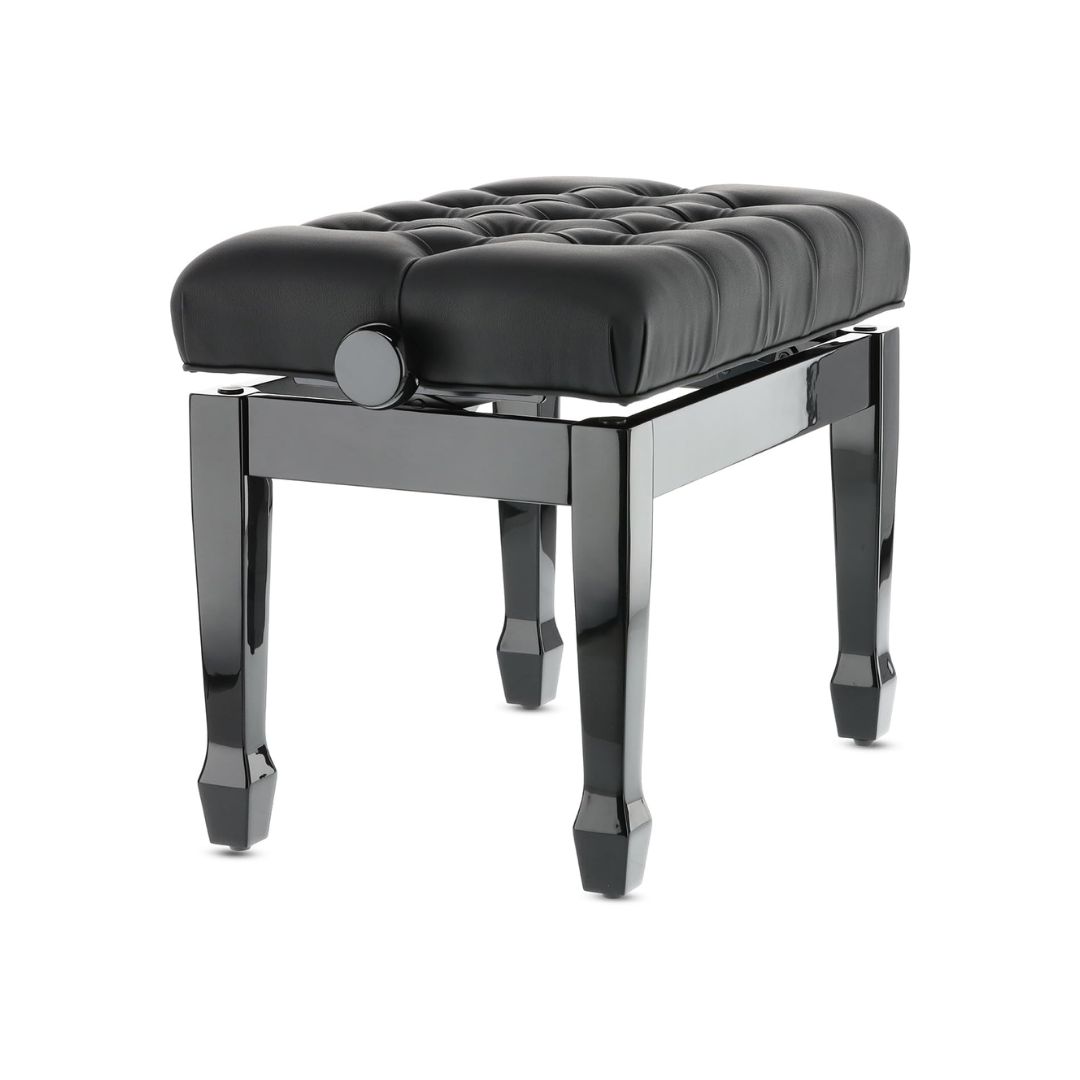 Banqueta de piano tapizada