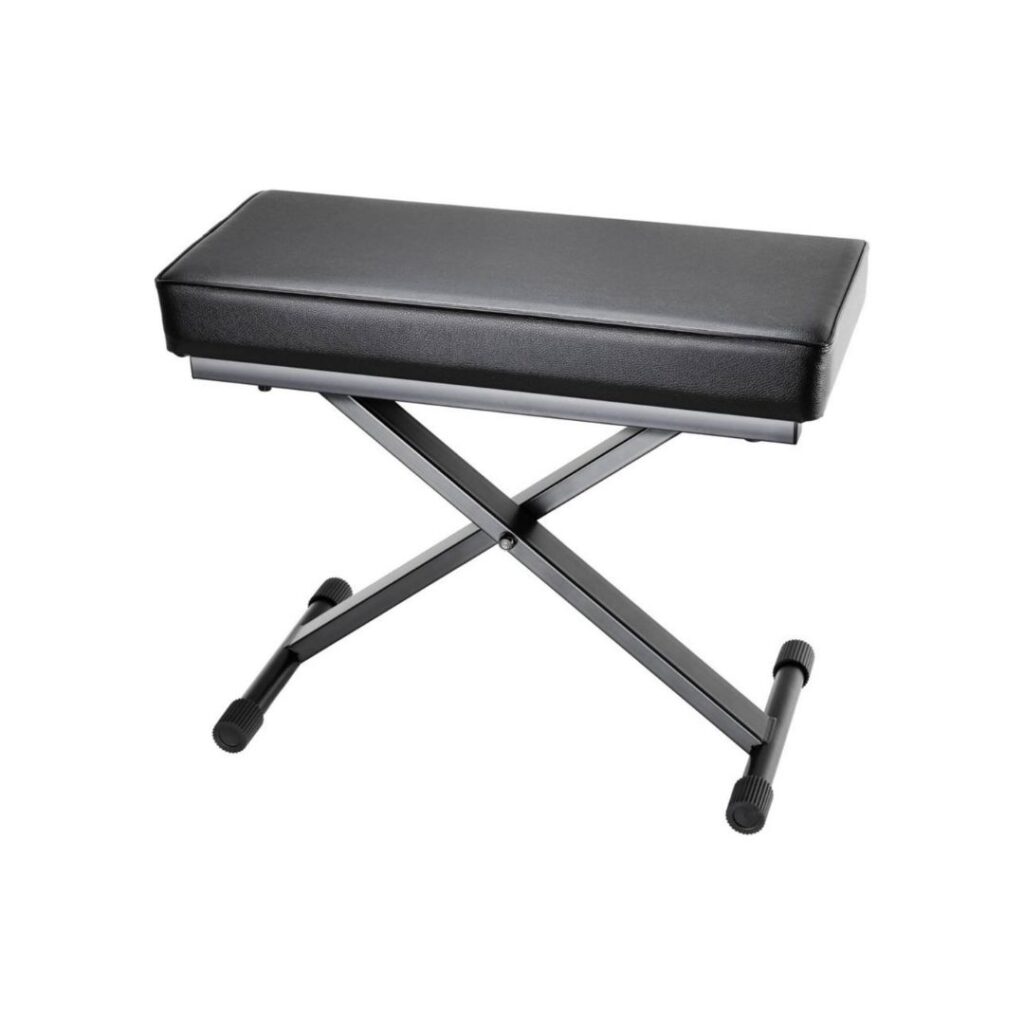 Banqueta de piano plegable