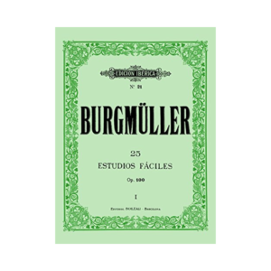 Burgmüller: Op. 100 - Estudios fáciles